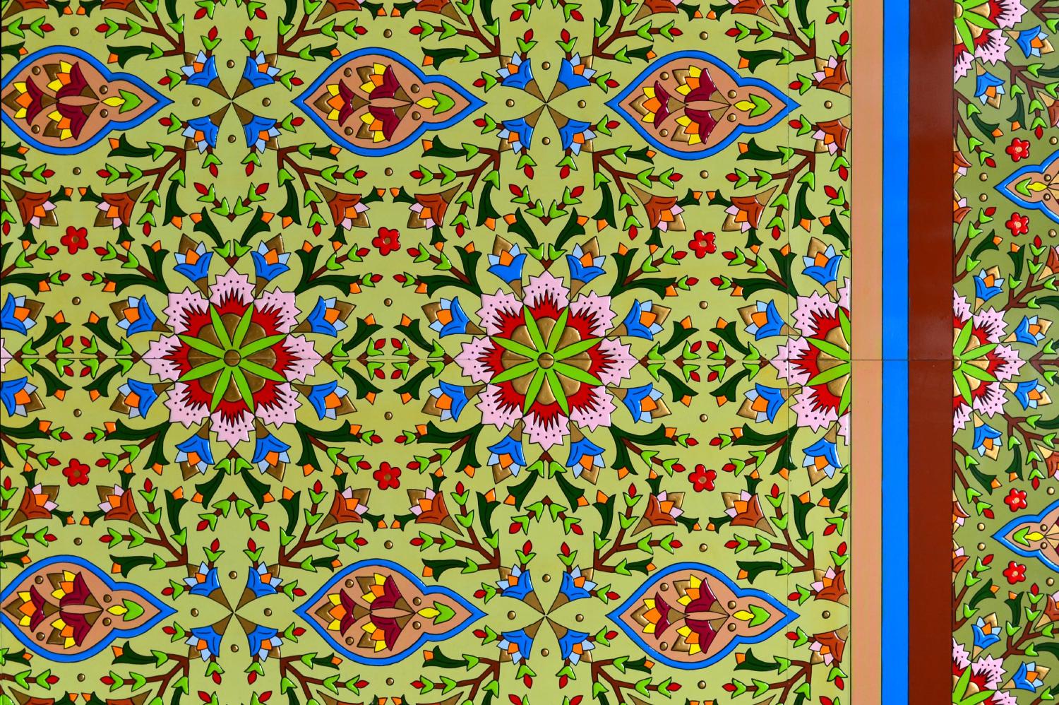 Another Beautiful Hand-Painted Wood Ceiling | Picturing Jordan