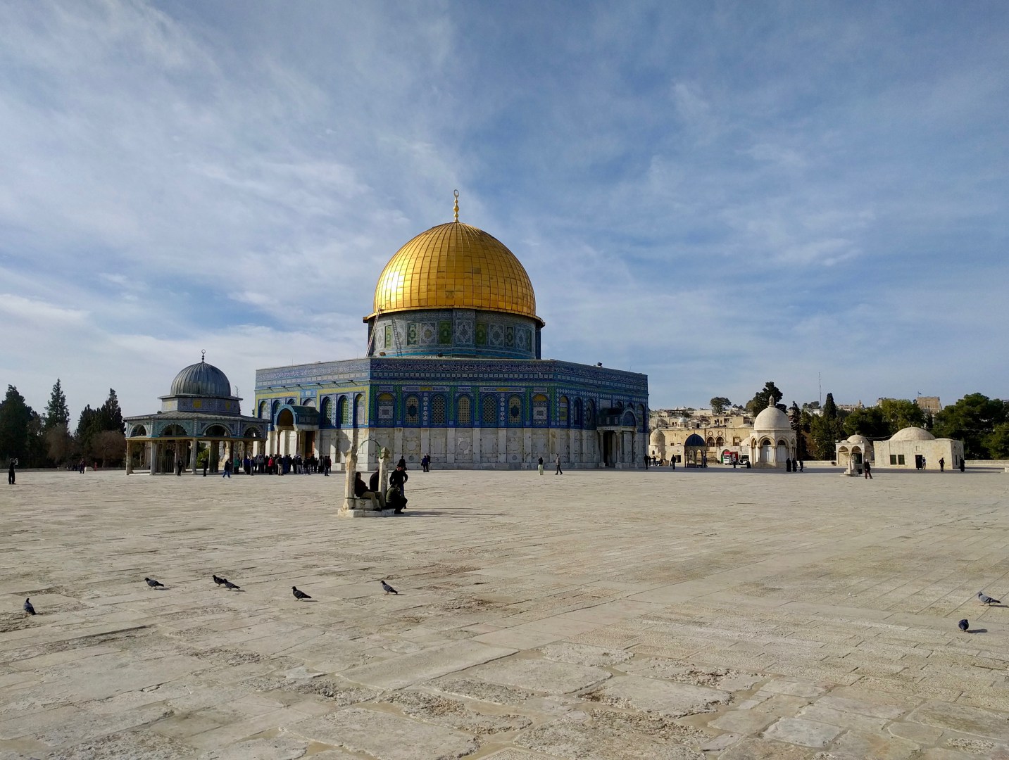 The Dome of the Rock on the Temple Mount